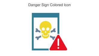 Danger Sign Colored Icon In Powerpoint Pptx Png And Editable Eps Format