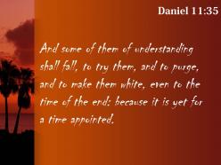 Daniel 11 35 the wise will stumble powerpoint church sermon
