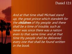 Daniel 12 1 there will be a time powerpoint church sermon