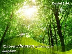 Daniel 2 44 the god of heaven will set up powerpoint church sermon