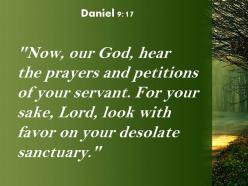 Daniel 9 17 the prayers and petitions powerpoint church sermon