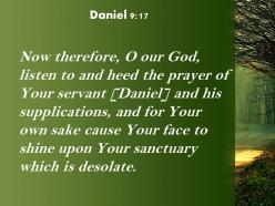 Daniel 9 17 the prayers and petitions powerpoint church sermon