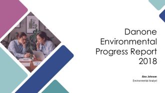 Danone Environmental Progress Report 2018 PPT Mockup AT