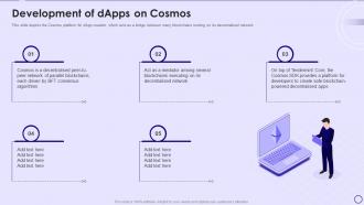 Dapps IT Development Of Dapps On Cosmos Ppt Powerpoint Presentation Clipart