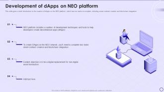 Dapps IT Development Of Dapps On Neo Platform Ppt Powerpoint Presentation Styles Sample