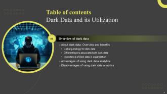 Dark Data And Its Utilization Powerpoint Presentation Slides Researched Attractive