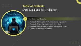 Dark Data And Its Utilization Powerpoint Presentation Slides Compatible Graphical