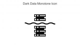 Dark Data Monotone Icon In Powerpoint Pptx Png And Editable Eps Format