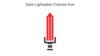 Dark Lightsaber Colored Icon In Powerpoint Pptx Png And Editable Eps Format