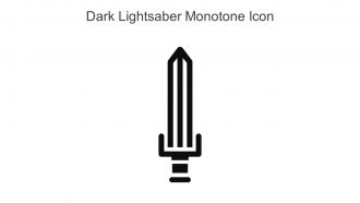 Dark Lightsaber Monotone Icon In Powerpoint Pptx Png And Editable Eps Format