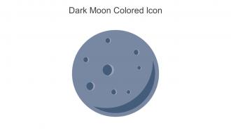Dark Moon Colored Icon In Powerpoint Pptx Png And Editable Eps Format