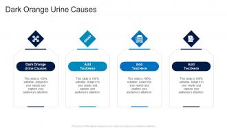 Dark Orange Urine Causes In Powerpoint And Google Slides Cpb