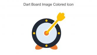 Dart Board Image Colored Icon In Powerpoint Pptx Png And Editable Eps Format