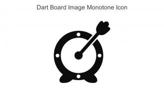 Dart Board Image Monotone Icon In Powerpoint Pptx Png And Editable Eps Format
