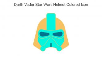 Darth Vader Star Wars Helmet Colored Icon In Powerpoint Pptx Png And Editable Eps Format