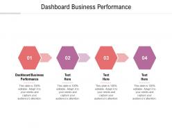 Dashboard business performance ppt powerpoint presentation file visuals cpb