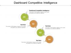 Dashboard competitive intelligence ppt powerpoint presentation show brochure cpb