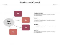 Dashboard control ppt powerpoint presentation ideas backgrounds cpb