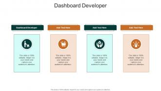 Dashboard Developer In Powerpoint And Google Slides Cpb