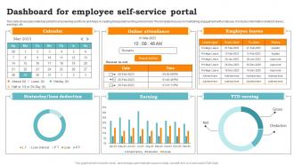 Dashboard For Employee Self Service Portal