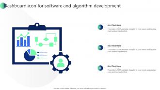 Dashboard Icon For Software And Algorithm Development