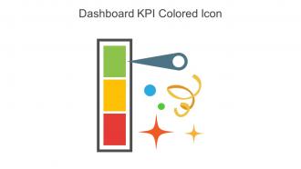 Dashboard KPI Colored Icon In Powerpoint Pptx Png And Editable Eps Format