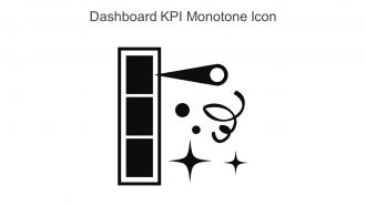 Dashboard KPI Monotone Icon In Powerpoint Pptx Png And Editable Eps Format