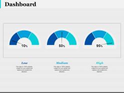 Dashboard snapshot low ppt infographic template infographic template