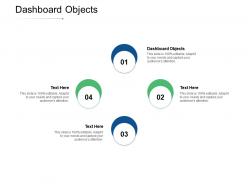 Dashboard objects ppt powerpoint presentation infographics infographic template cpb