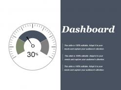 Dashboard powerpoint slide background