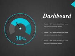 Dashboard ppt influencers
