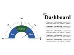 Dashboard snapshot ppt model