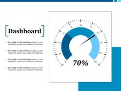 Dashboard Snapshot ppt pictures layout