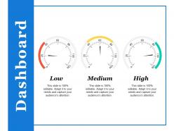 Dashboard ppt styles vector