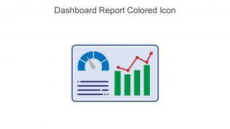 Dashboard Report Colored Icon In Powerpoint Pptx Png And Editable Eps Format
