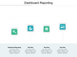 Dashboard reporting ppt powerpoint presentation file information cpb