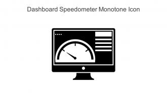 Dashboard Speedometer Monotone Icon In Powerpoint Pptx Png And Editable Eps Format