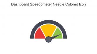 Dashboard Speedometer Needle Colored Icon In Powerpoint Pptx Png And Editable Eps Format