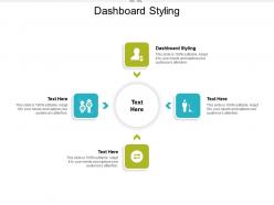 Dashboard styling ppt powerpoint presentation slides guidelines cpb