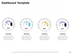 Dashboard template ppt powerpoint presentation layouts outline