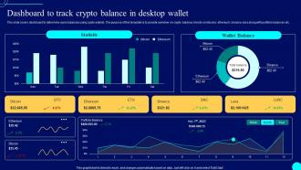 Dashboard To Track Crypto Balance Comprehensive Guide To Blockchain Wallets And Applications BCT SS