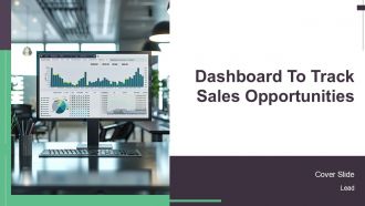 Dashboard To Track Sales Opportunities PPT Information AT
