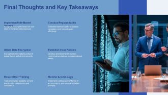 Data Access Control Best Practices Overview PPT Template AT Best