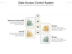 Data access control system ppt powerpoint presentation icon objects cpb