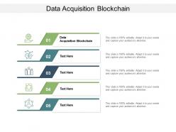 Data acquisition blockchain ppt powerpoint presentation slide download cpb