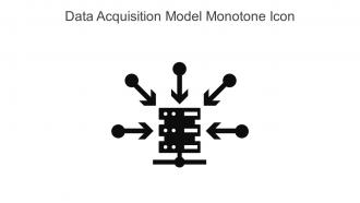 Data Acquisition Model Monotone Icon In Powerpoint Pptx Png And Editable Eps Format