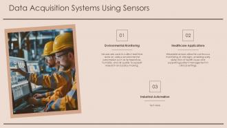 Data Acquisition Systems Using Sensors Transducer Technology PPT Outline ST AI SS