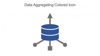 Data Aggregating Colored Icon In Powerpoint Pptx Png And Editable Eps Format