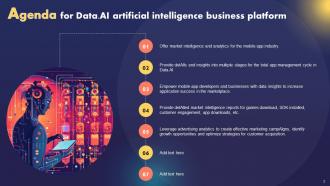 Data AI Artificial Intelligence Business Platform AI CD Content Ready Attractive