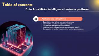 Data AI Artificial Intelligence Business Platform AI CD Interactive Attractive